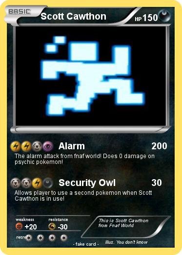 Pokemon Scott Cawthon