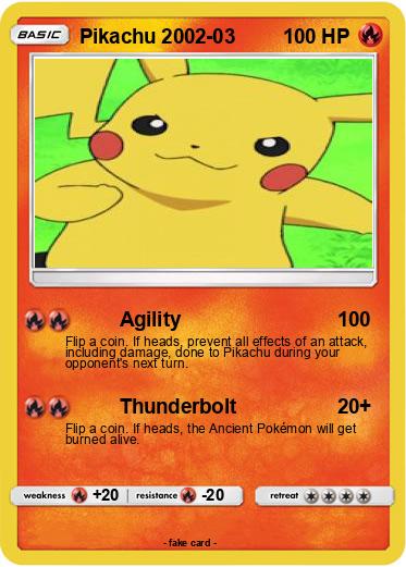 Pokemon Pikachu 2002-03