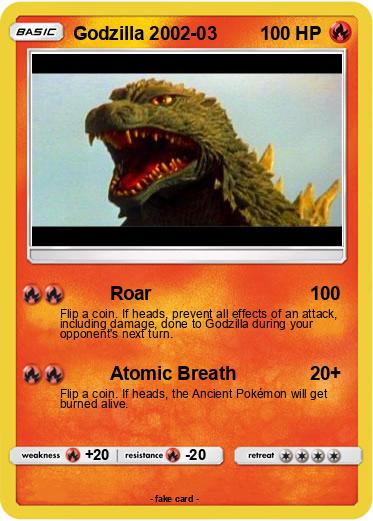 Pokemon Godzilla 2002-03