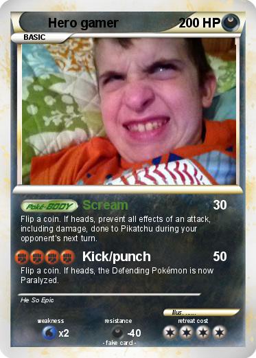 Pokemon Hero gamer