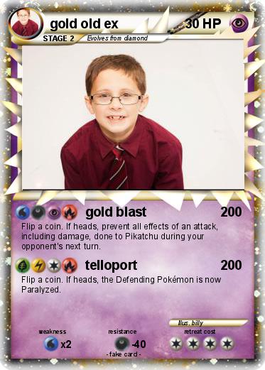 Pokemon gold old ex