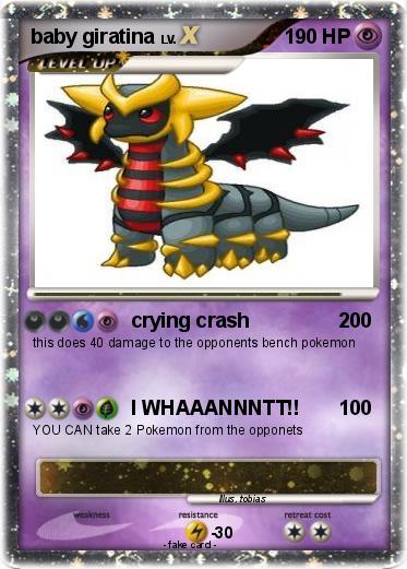Pokemon baby giratina