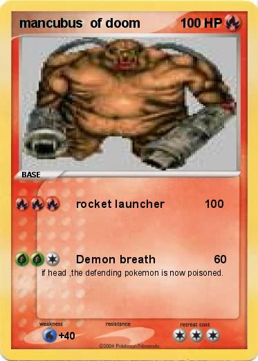 Pokemon mancubus  of doom