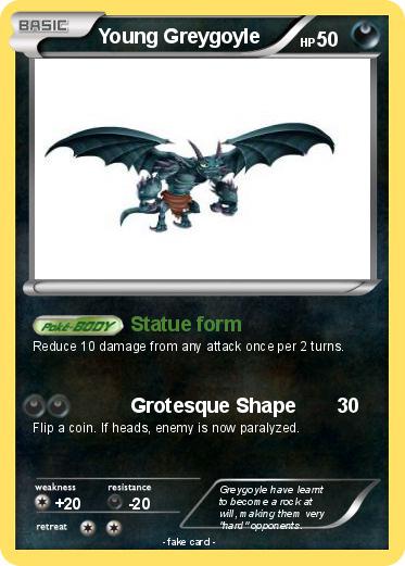 Pokemon Young Greygoyle
