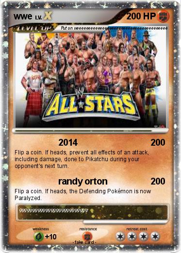 Pokemon wwe