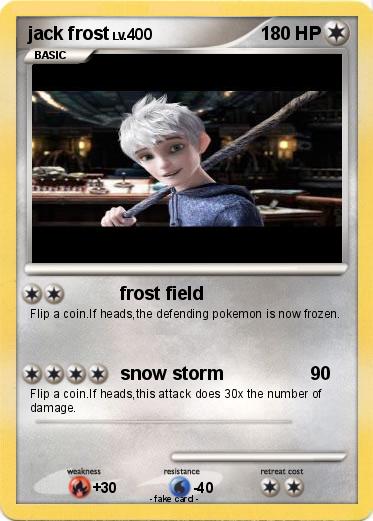 Pokemon jack frost