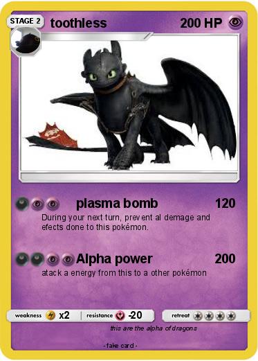 Pokemon toothless