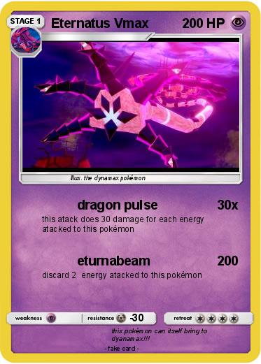 Pokemon Eternatus Vmax