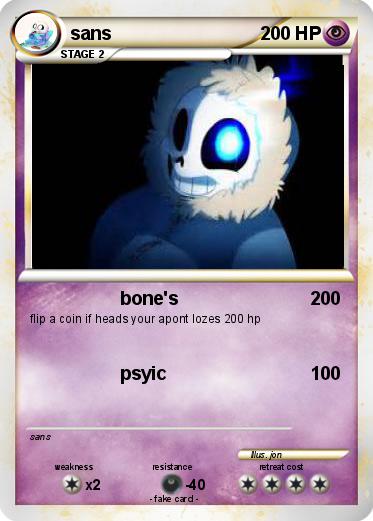 Pokemon sans