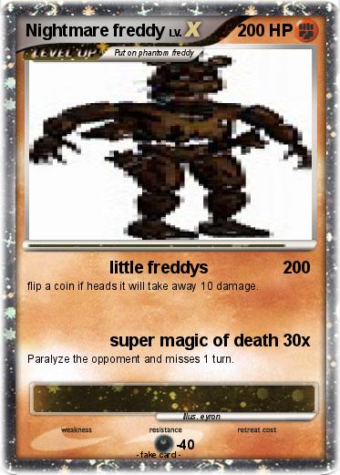 Pokemon Nightmare freddy