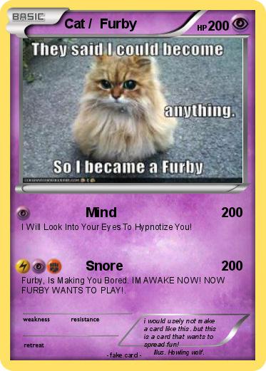 Pokemon Cat /  Furby