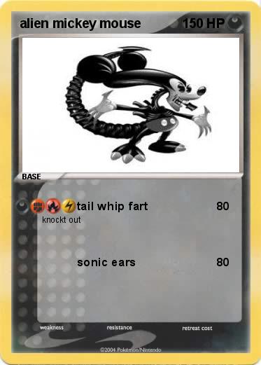 Pokemon alien mickey mouse
