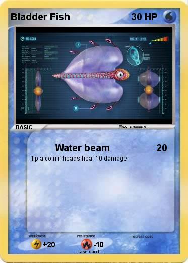 Pokemon Bladder Fish
