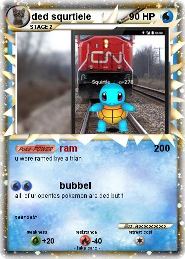 Pokemon ded squrtiele