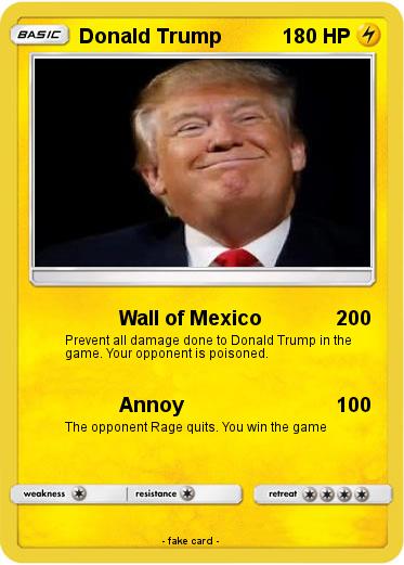 Pokemon Donald Trump