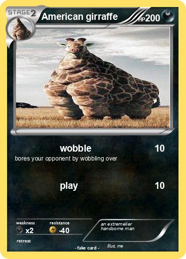 Pokemon American girraffe