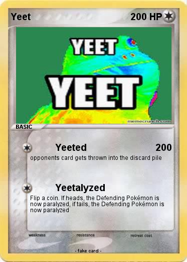 Pokemon Yeet