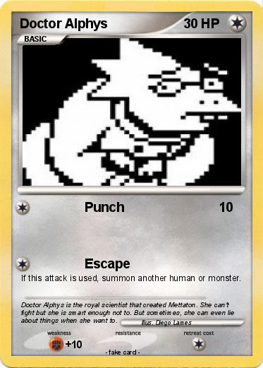 Pokemon Doctor Alphys