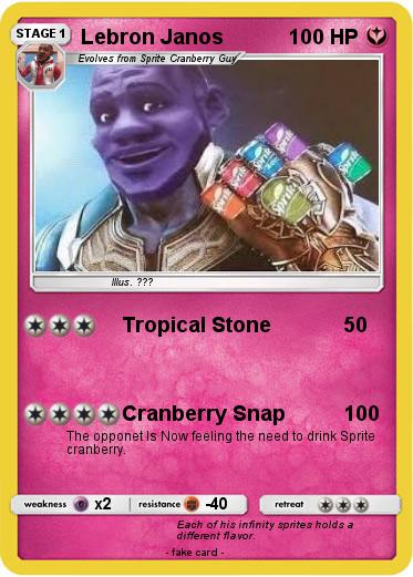 Pokemon Lebron Janos