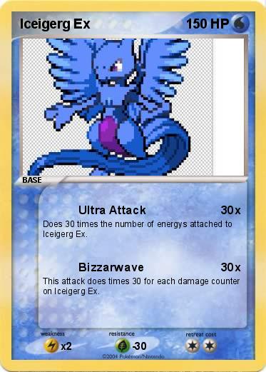 Pokemon Iceigerg Ex