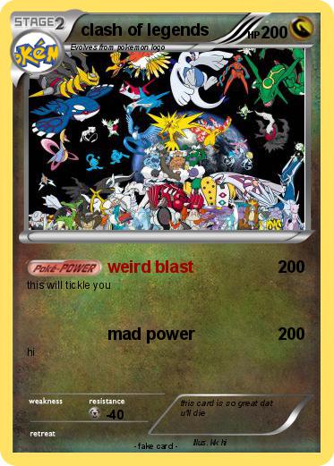 Pokemon clash of legends