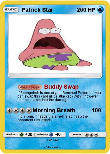 Pokemon Patrick Star