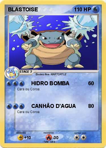 Pokemon BLASTOISE