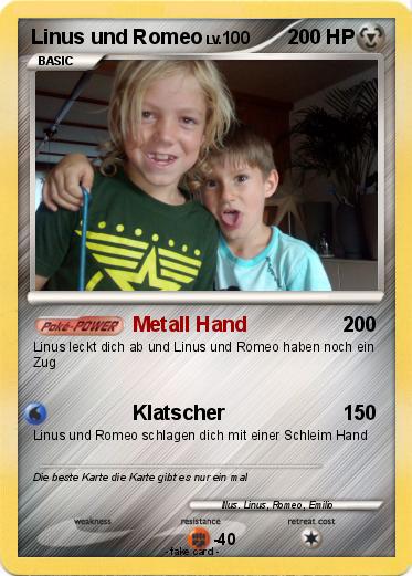 Pokemon Linus und Romeo