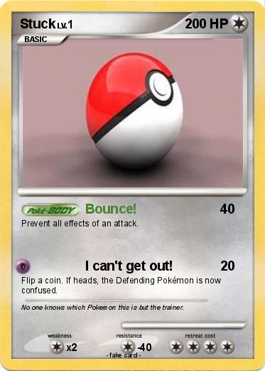 Pokemon Stuck