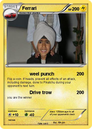 Pokemon Ferrari