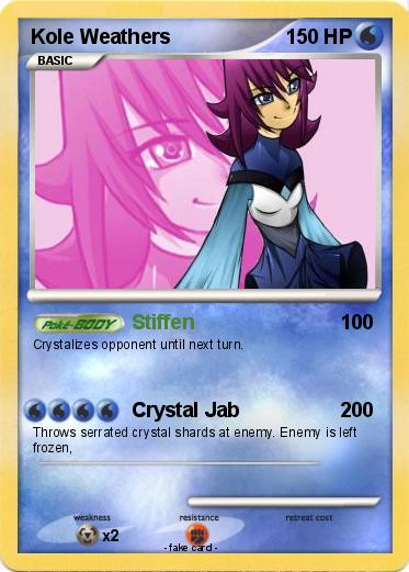 Pokemon Kole Weathers