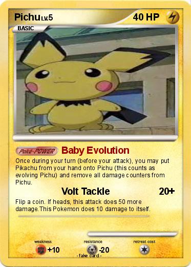 Pokemon Pichu