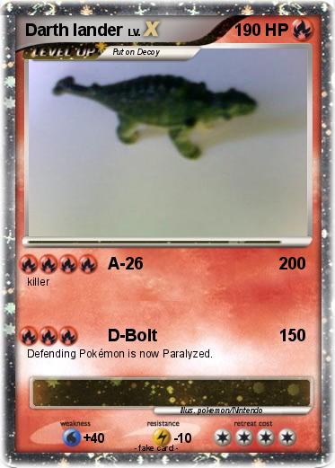 Pokemon Darth lander