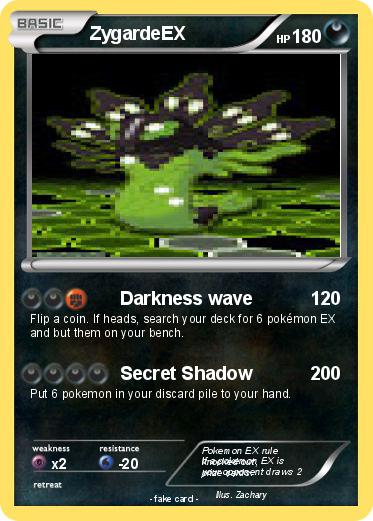 Pokemon ZygardeEX