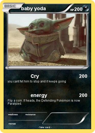 Pokemon baby yoda