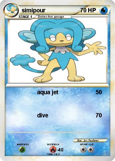 Pokemon simipour