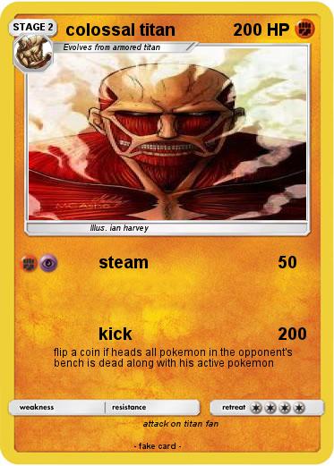 Pokemon colossal titan