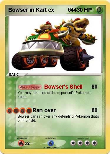 Pokemon Bowser in Kart ex         644