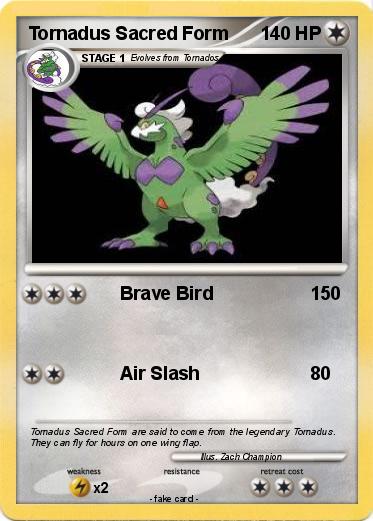 Pokemon Tornadus Sacred Form