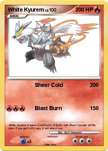 Pokemon White Kyurem