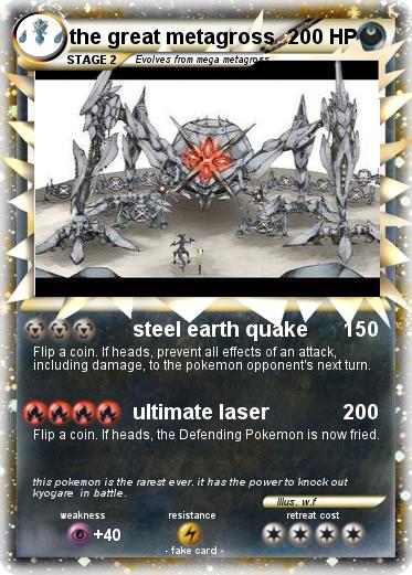 Pokemon the great metagross
