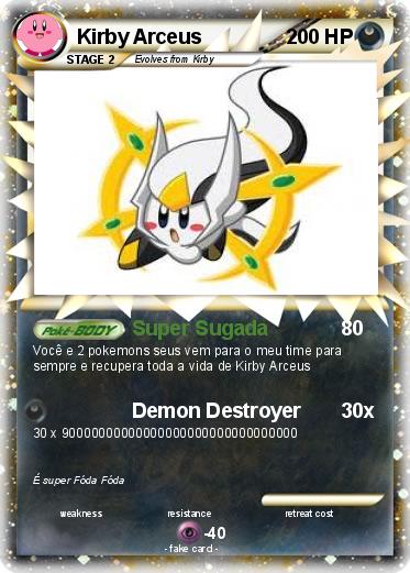 Pokemon Kirby Arceus