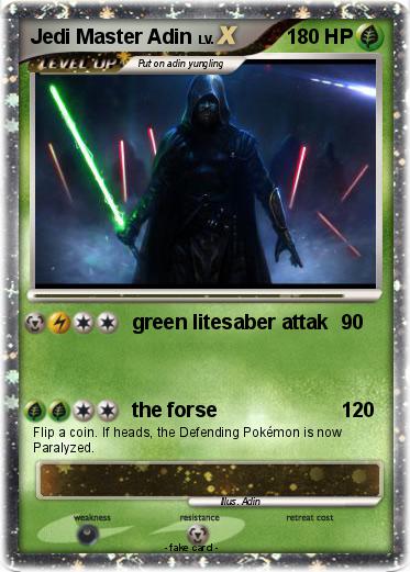 Pokemon Jedi Master Adin