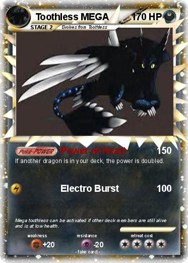 Pokemon Toothless MEGA