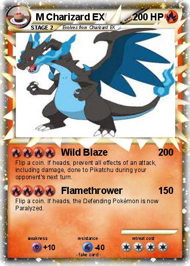 Pokemon M Charizard EX Pokemon M Charizard EX