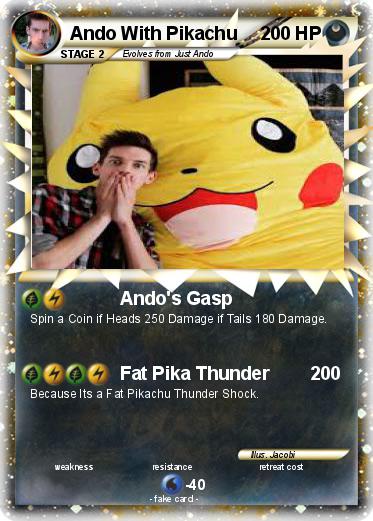 Pokemon Ando With Pikachu