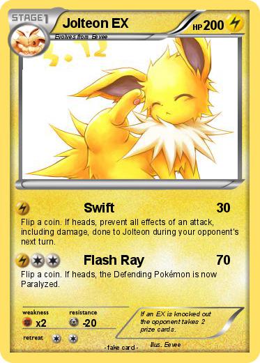 Pokemon Jolteon EX