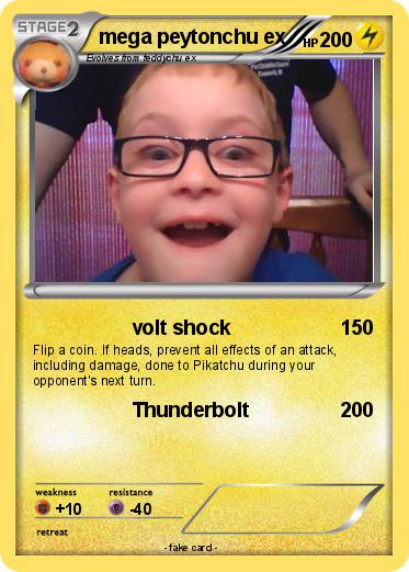 Pokemon mega peytonchu ex