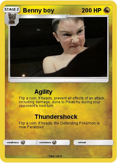 Pokemon Benny boy