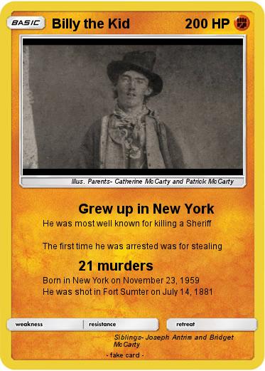 Pokemon Billy the Kid